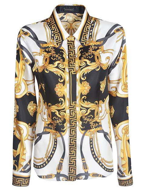 versace purple pattern bottom shirt|Versace look alike shirts.